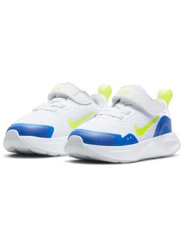 Zapatilla Nike Wearallday Gris/Azul Niño