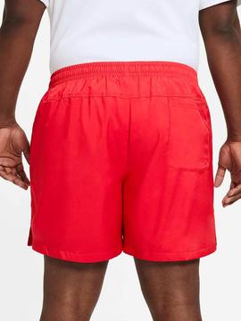 Pantalon Corto Nike Rojo Hombre