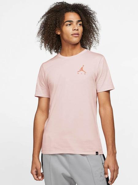 Una vez más exposición Oriental Camiseta Air Jordan Rosa Hombre
