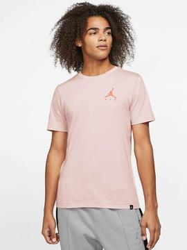 Camiseta Air Jordan Rosa Hombre