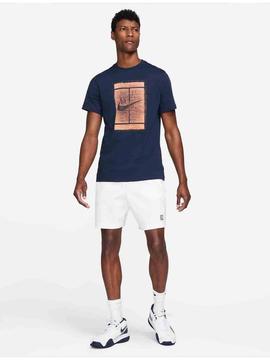 Camiseta Nike Marino/Naranja Hombre