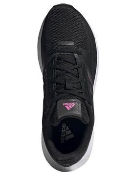 Zapatilla Adidas Runfalcon Negro/Rosa