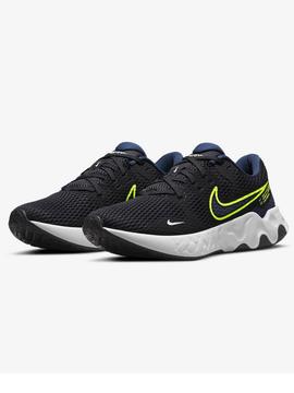 Zapatilla Nike Renew Ride Negro/Azul Hombre