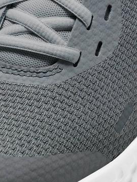 Zapatillas Revolution Gris Jr
