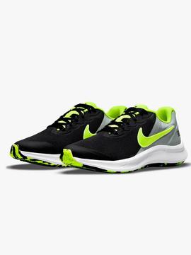 Zapatillas Nike Negro/Fluor