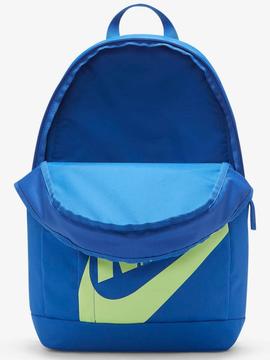 Mochila Nike Elemental Azul/Lima