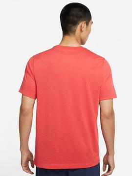 Camiseta Nike Roja Hamburguesa Hombre