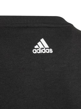 Sudadera Adidas Logo Negro/Bco