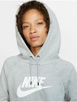 Sudadera Nike Essential Gris Mujer