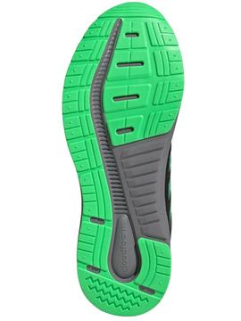 Zapatilla Adidas Galaxy 5 Negro/Verde