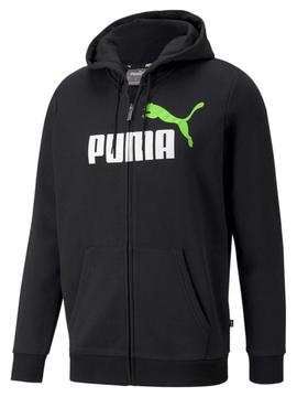 Chaqueta Puma Negro/Bco/Verde Hombre