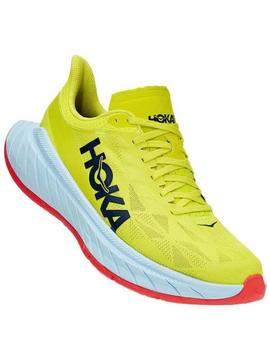 Zapatilla Hoka Carbon x 2 Amarillo Hombre