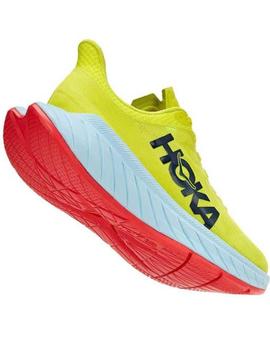 Zapatilla Hoka Carbon x 2 Amarillo Hombre