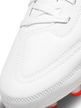 Bota Futbol Nike Legend Club Bco/Naranja