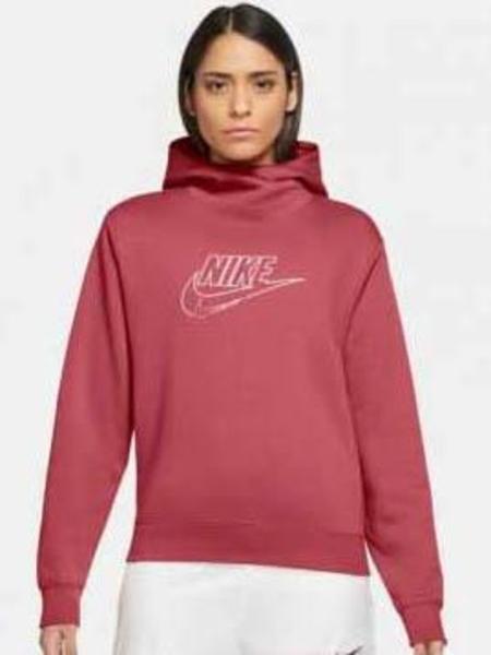 Sudadera Nike Rosa Logo Brillantes