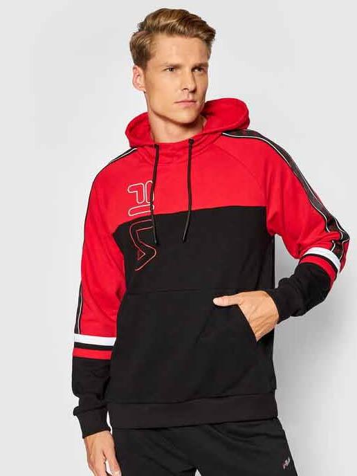 Sudadera fila roja hombre online