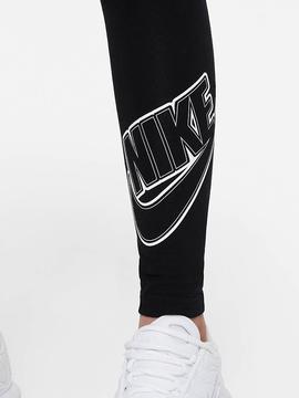Malla Nike Logo Negro Niña