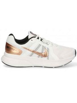 ZAPATILLA NIKE RUN SWIFT BLANCO/ORO MUJER