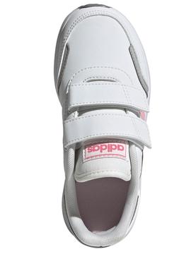Zapatilla Adidas Switch 3 Bco/Rosa Niña