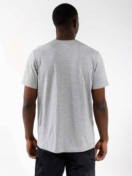 Camiseta Nike Swoosh Gris Hombre