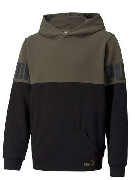 Sudadera Puma - Verde - Sudadera Capucha Niño