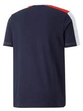 Camiseta Puma Blanca Marino Rojo Hombre