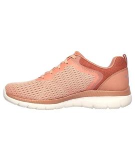 Zapatilla Skechers Bountiful Salmon Mujer