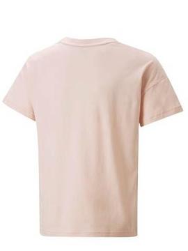 Camiseta Puma Rosa Niña