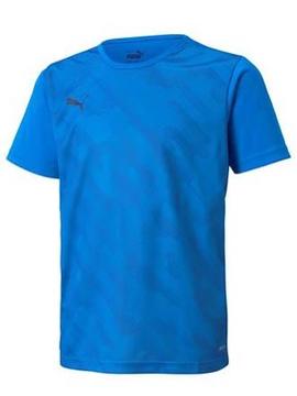 Camiseta Tecnica Puma Azul Niño