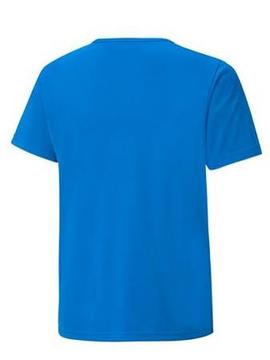 Camiseta Tecnica Puma Azul Niño