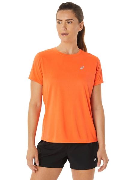 Camiseta Tecnica Asics Naranja Mujer