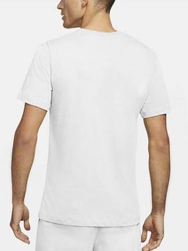 Camiseta Nike Court Blanco Hombre