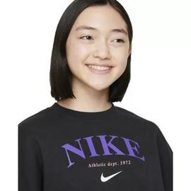 Sudadera Nike Trend Negro/Lila Niña