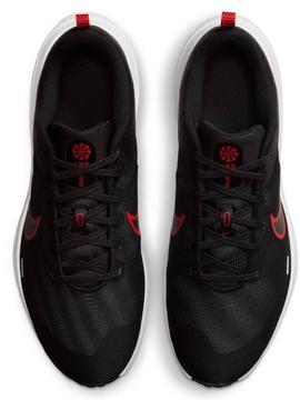Zapatilla Nike Downshifter 12 Negro/Rojo Hombre