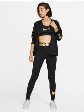 Chaqueta Nike Negro/Oro mujer