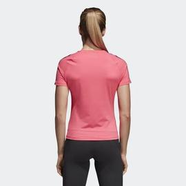 Camiseta Adidas D2M TEE 3S Climalite Rosa