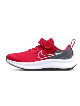 Zapatilla Nike Star Runner Gris Rojo Jr.