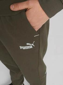 Pantalon Puma Power Verde Hombre