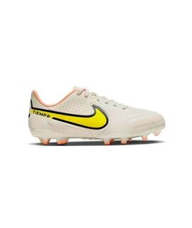 Bota Futbol Nike Legend 9 Academy Bco/Salmon