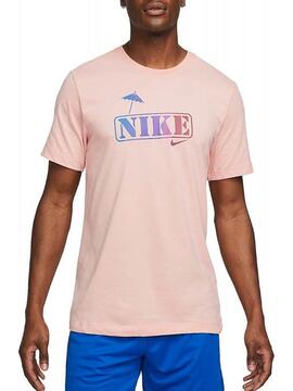 Camiseta Nike Dri-Fit Salmon Hombre
