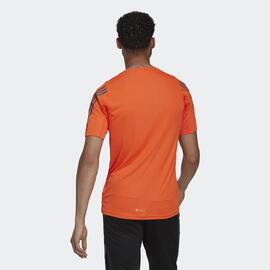 Camiseta Adidas Naranja Hombre