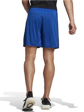 Pantalon Corto Tecnico Adidas 3S Azul Hombre