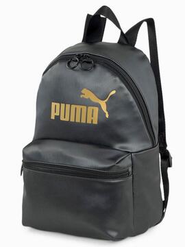 Mochila Puma Mini Core Up Negro/Oro