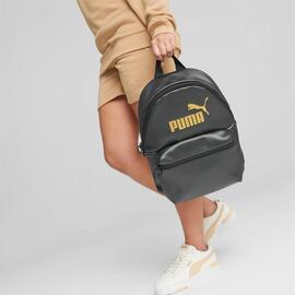 Mochila Puma Mini Core Up Negro/Oro