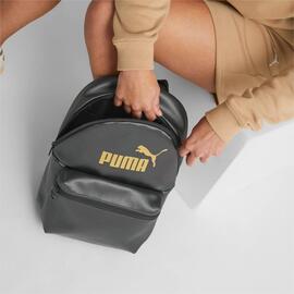 Mochila Puma Mini Core Up Negro/Oro