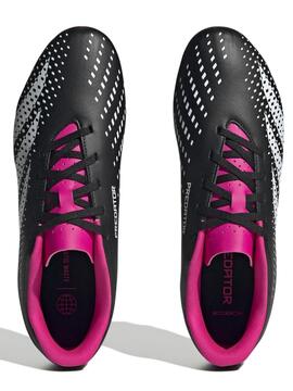 Bota Adidas Predator Accuracy FxG Ngro/Rosa Hombre