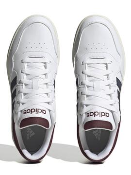 Zapatilla Adidas Hoops Blanco/Marino Hombre