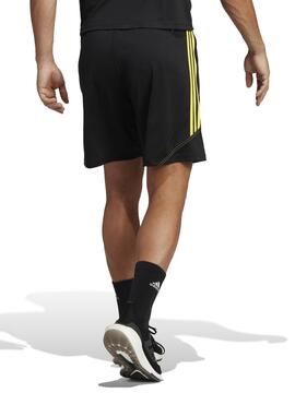 Short Adidas Negro Amarillo Hombre