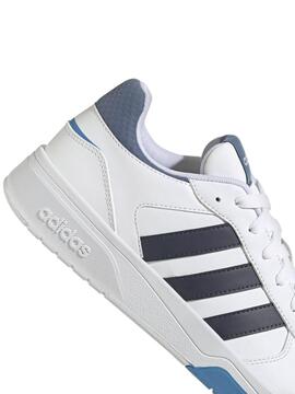 Zapatilla Adidas Courtbeat Bco/Azul Hombre