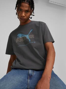 Camiseta Puma Better Gris/Azul Hombre